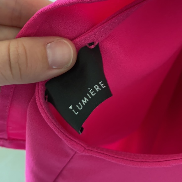 Pink Layered Blouse - Picture 4 of 4